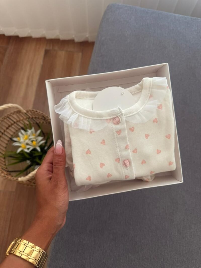 AJUAR HEART 3 PIEZAS HIPOALERGENICO