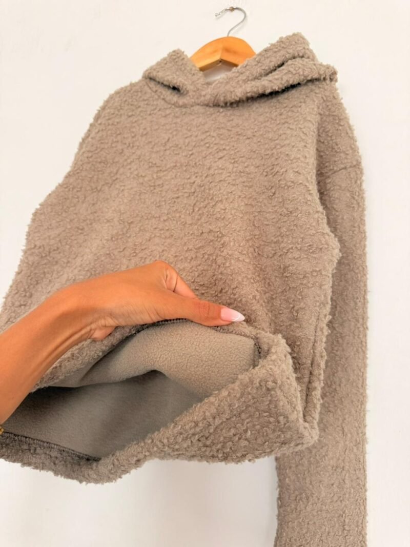 BUZO TEDDY CON CAPUCHA