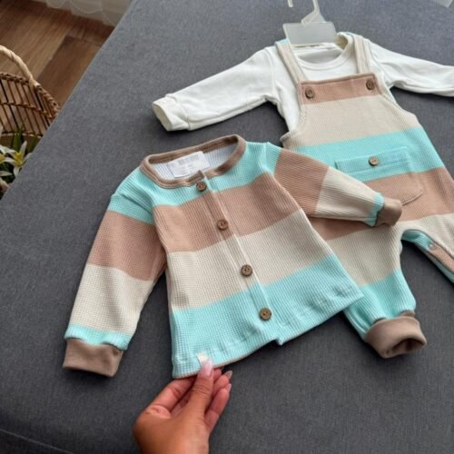 JARDINERO WAFFLE 3 PIEZAS