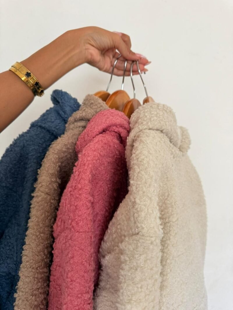 BUZO TEDDY CON CAPUCHA