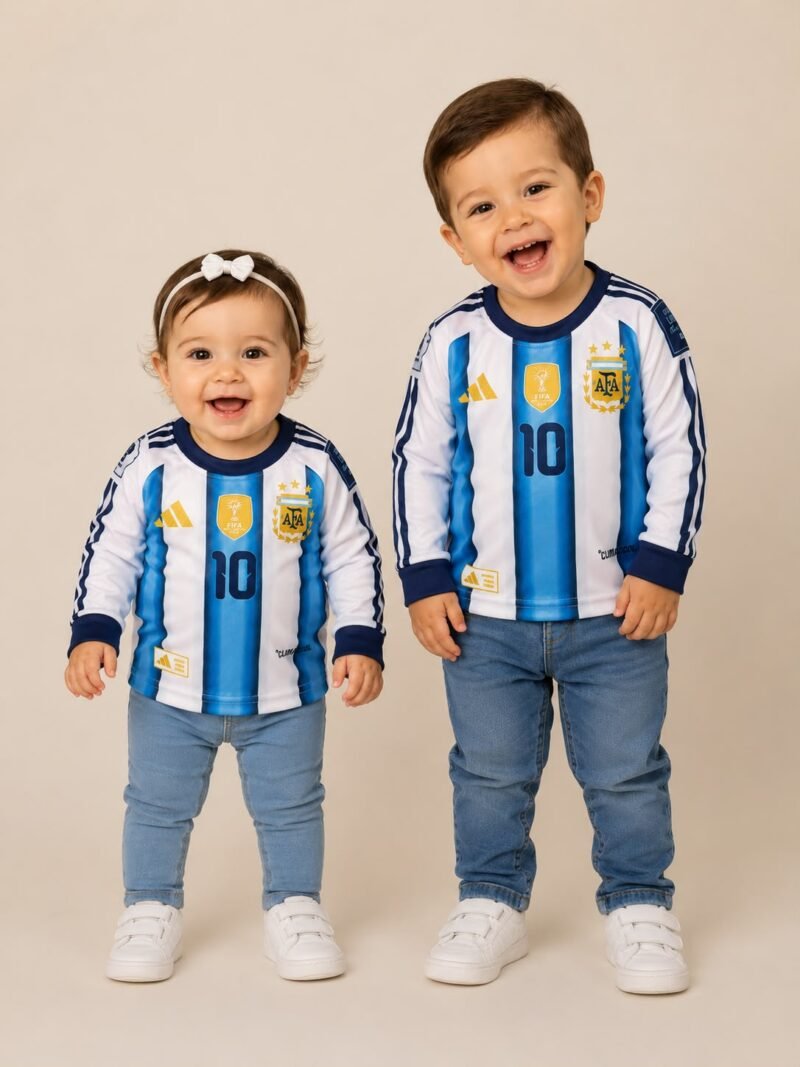 CAMISETA ARGENTINA MANGA LARGA